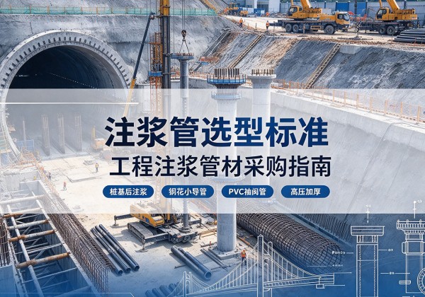 乌审旗注浆管选型标准